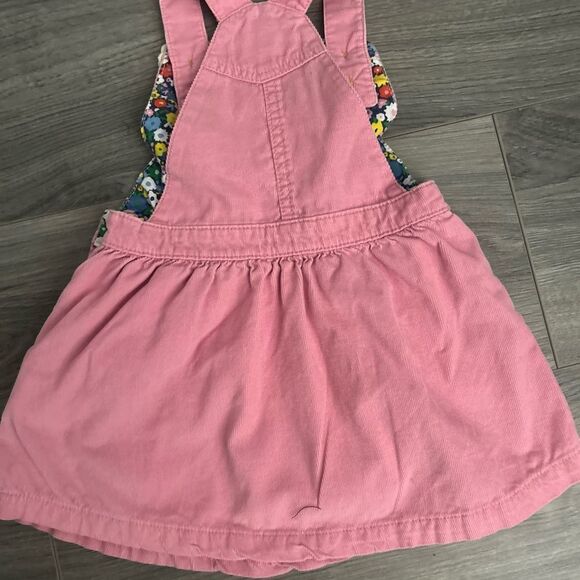 Mini Boden Pink Dress with Floral Pattern RARE - Picture 4 of 5